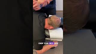 quotKarate Chopquot neck adjustment leads to shoulder blade relief on first visit [upl. by Athiste524]