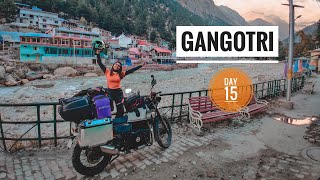 SOLO CHAR DHAM YATRA ON BIKE  GANGOTRI  Ridergirl Vishakha  Day 15 [upl. by Hcirteid266]