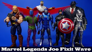 Marvel Legends Avengers Gamerverse Joe Fixit Wave Hasbro Iron Man Kang Jocasta Falcon Review [upl. by Imerej]