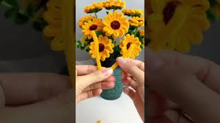 Easy handmade diy pipe cleaner flowerhandmade handmadegifts flowers handmadecrafts decoration [upl. by Leirud]