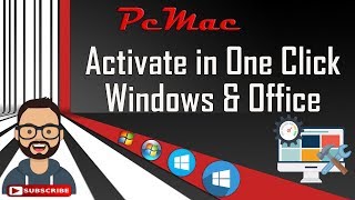 Windows and Office 2013 2016 Activate in One Click [upl. by Smada]