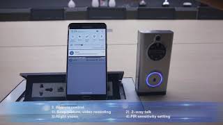 Physen 720P WIFI Video Doorbell Installation [upl. by Eniamreg]