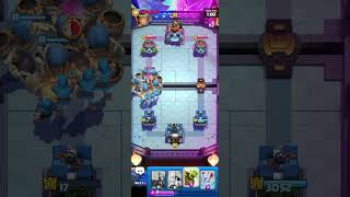 4 card deck  The unstoppable skeleton giants  ClashRoyale  Morteiro Crusher21 [upl. by Cart676]