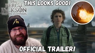 Percy Jackson and The Olympians  Official Trailer REACTION [upl. by Dnumde]