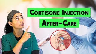 What to do AFTER your Cortisone Injection  Dos and Donts [upl. by Callean366]