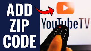 How To Add Zip Code To Youtube Tv [upl. by Jilli726]