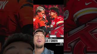 Chiefs vs bengals Thoughts trending football shorts chiefs bengals shorts sports mahomes [upl. by Paget]