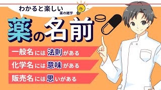 【必修科目】これだけは覚えて！薬の理解を深める3種の名前Ⅰお薬クイズ14選【薬剤師が解説】 [upl. by Savart]