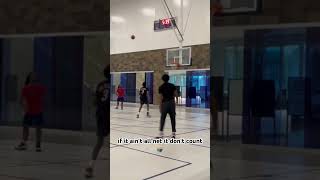 no rim be the best makes am i wrongviral shorts basketball [upl. by Nimad]