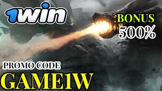 1WIN REGISTRATION  PROMOCODE 1WIN 500 on first deposit [upl. by Allesiram231]