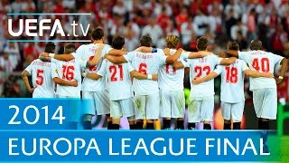 2014 Europa League final Sevilla v Benfica  the full penalty shootout [upl. by Gnues953]