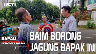 Baim Borong Jagung Rebus Pedagang Ini Langsung Pulang Kerumah  Bapau Asli Indonesia [upl. by Bria]