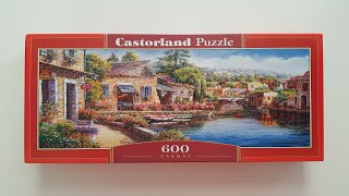 Castorland 600 Carmax Puzzle Timelapse [upl. by Skiest]