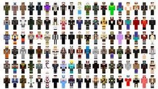 Minecraft skin yapmaprogramsız ve çok kolay [upl. by Akamaozu]