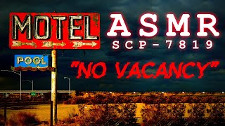 ASMR  SCP7819 no vacancy [upl. by Aranat]