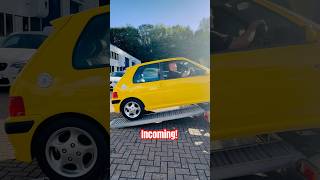 Peugeot 106 GTI Sunburst Yellow youtubeshorts foryou cars [upl. by Ahseiuqal]