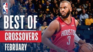 NBAs Best Crossovers  February 201819 NBA Season [upl. by Alburg]