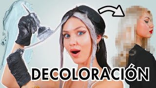 Aclara el Cabello Oscuro Sin Daño – Tips para Decolorar con Cuidado [upl. by Nepean]