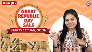 Amazon Great Republic Day Sale Announced 2024 🔴 Amazing Deals amp Offers  Wishlist now [upl. by Hilar]