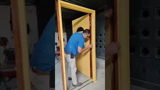 Cómo pintar una puerta de Herrería color madera [upl. by Beichner626]