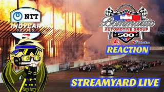 2024 Bommarito Automotive Group 500 Race Reaction LIVE [upl. by Adnohsad91]