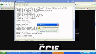 Restoring Resetting or IOS corrupted restoring in Cisco Switch C3560 [upl. by Fontes]