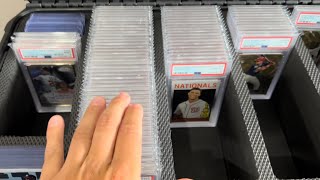 Graded Card Storage Reviewing the Goliath Slab Case by Zion Cases [upl. by Ysnap]