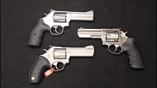 SampW 686 vs Ruger GP100 vs Taurus 627 [upl. by Oiciruam]