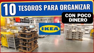 10 TESOROS DE IKEA PARA OGANIZAR TU CASA 😲 [upl. by Vada]