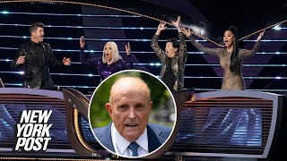 ‘Masked Singer’ judges walk off in protest after Rudy Giuliani appears  New York Post [upl. by Drusus669]