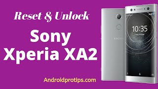 How to Hard Reset amp Unlock Sony Xperia XA2 [upl. by Nikolai542]