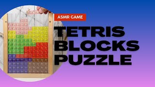 PLAYING COLORFUL TETRIS BLOCKS PUZZLE FULL ASMR [upl. by Vivienne]