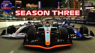 NEW SEASON LAS VEGAS GP OPENER TITLE DEFENCE STARTS HERE MCLAREN OP F1 23 MY TEAM CAREER Part 40 [upl. by Maite]