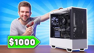 BEST 1000 Gaming amp Streaming PC Build Guide 2022 [upl. by Alikahs]