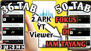 aplikasi penambah viewer youtube ｜ cara cepat 4000 jam tayang [upl. by Nnanaej]