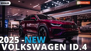 2025 Volkswagen ID 4 SUV  New Driver assist technology features [upl. by Grimbly]