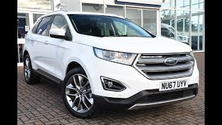 Used Ford Edge 20 TDCi 180 Titanium 5dr Suv [upl. by Annayk]