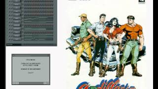 CPS2 Music  Cadillacs and Dinosaurs  47th Street Remake FL Studio [upl. by Nickles]