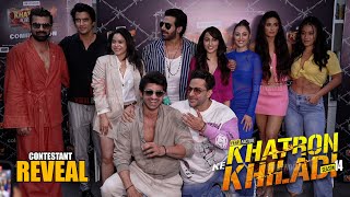 Khatron Ke Khiladi Season 14  Contestant Reveal  Abhishek Kumar Nimrit Sumona Niyati Shalin [upl. by Stevena]