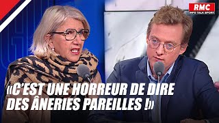 Un cheminot clashe Zohra Bitan et Antoine Diers   Les Grandes Gueules [upl. by Analahs]