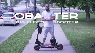 2024 Obarter G10 Electric Scooter Reviewautomobile offroad ebike [upl. by Reisman4]