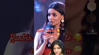 Ranbir 🫶🏻Alia ka itna cute conversation 🤪ranbirkapoor aliabhatt filmfareawards conversation [upl. by Nalor]