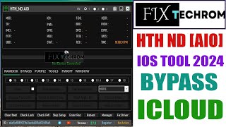 HTH ND AIO IOS TOOL 2024  Active Passcode IOS Device  Read Apple ID [upl. by Anole]