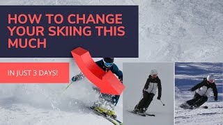 Dynamic Carving in 3 days  How To Ski Progression For Carving [upl. by Holds75]