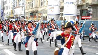 Oktoberfest parade Munich Bavaria Germany Europe [upl. by Christy]