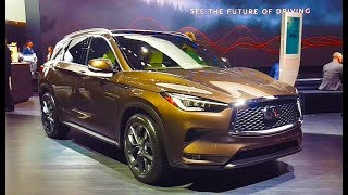 2019 Infiniti QX50  Walkaround Features amp Specifications [upl. by Kcirtapnaes]