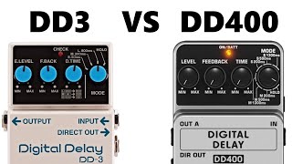 Boss DD3 Vs Behringer DD400  Which is better [upl. by Sheff932]