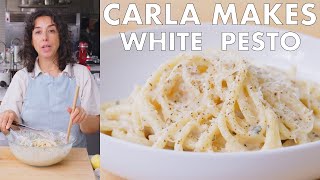 Carla Makes White Pesto Pasta  From the Test Kitchen  Bon Appétit [upl. by Polik]