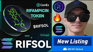 RIF  RIFAMPICIN TOKEN CRYPTO COIN HOW TO BUY RIF RIFSOL SOLANA PUMP SCIENCE COINEX GLOBAL RAYDIUM [upl. by Raynard]