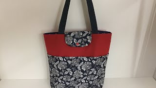 Coudre un sac pratique pour tout les jours  Tuto Couture Madalena [upl. by Eahsed]